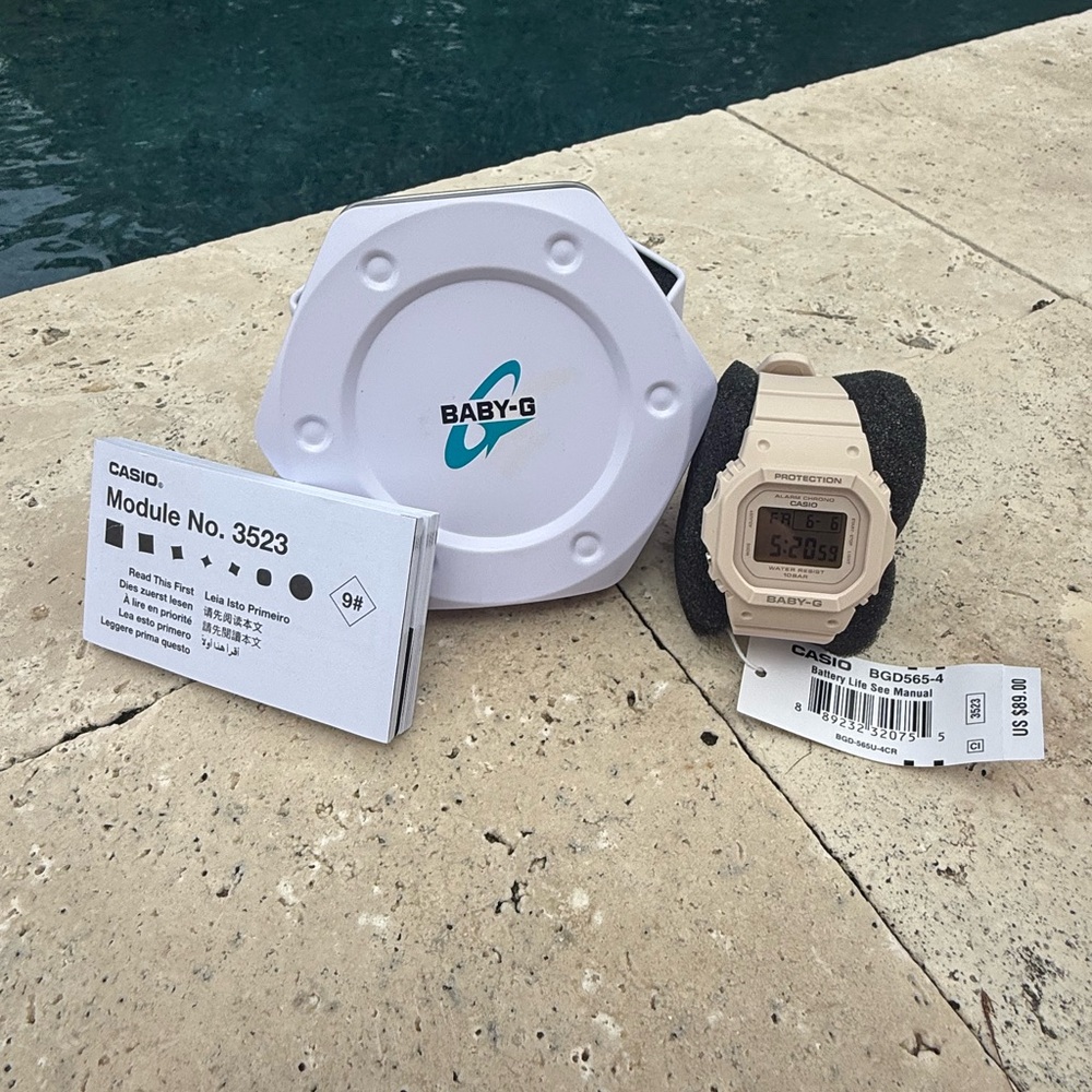 Casio Baby-G Sand Digital Watch